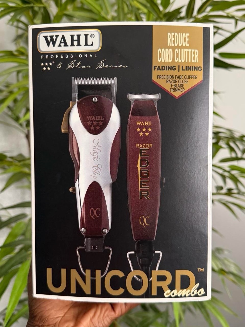 Wahl Professional 8242 5-Star Series Unicord Combo Magic Clip & Edger Clipper